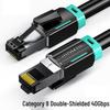 LLHY Cat8 Gold-Plated Double Shielded Braided Ethernet Cable