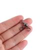 Accessories 3 Way Splitter Swivel Ring Fishing Swivel Rolling Solid Ring Fishing Line Connector