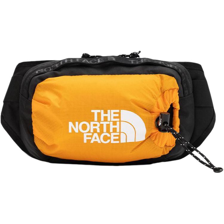 

The North Face Bozer Series Lightweight Convenient Zipper Crossbody Waist Bag Outdoor Bag Unisex bags Yellow Black 52RW-7Q6 Yellow Black