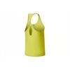 SAUCONY Solid Color Round Neck Sleeveless Vest Women Tops Mustard-Green SC1230010DY-GE28