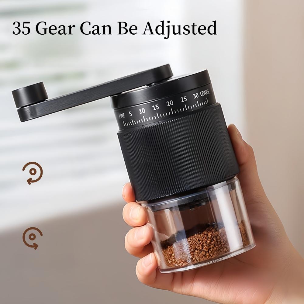 Manual Coffee Grinder External Adjustment Scale Ceramic Grinding Core Grinding Evenly Portable Home Professional Coffee Utensils