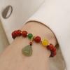 Natural Nanhong Agate Braceletfashion Women Daily Jewelry Gift