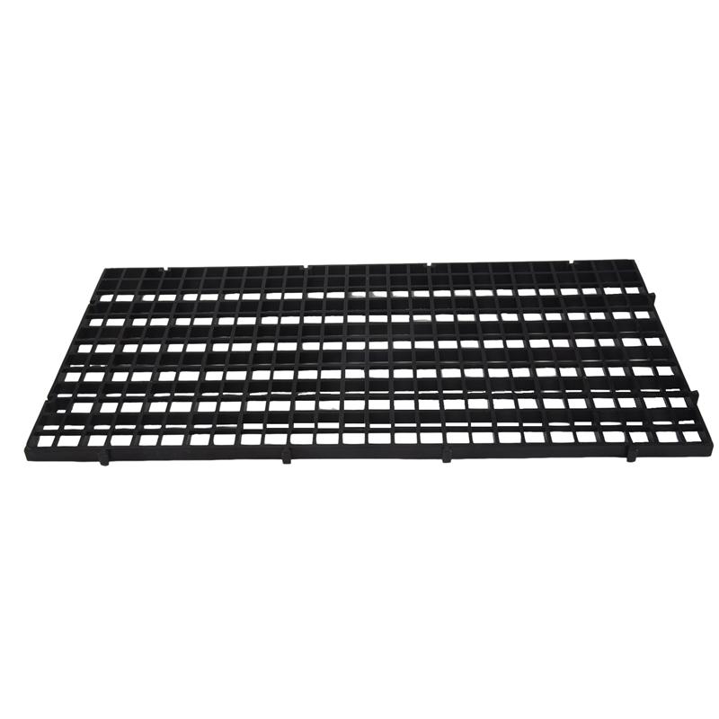 A20F-Aquarium Divider Tray Plastic Mesh Aquarium Egg Box Light Diffuser, Fish Tank Divider Filter Bottom Isolation