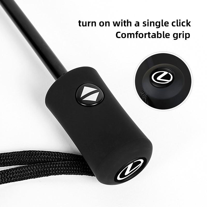 Auto-Innenzubehör Auto-Faltregenschirm Tragbar Für Lexus IS250 IS200 CT200h GS300 LS430 RX450h LX570 IS300 ES300h