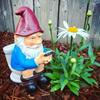 3D Dwarf Toilet Play Phone Statue Naughty Garden Gnome Figurines Decoration Mini Resin Doll Statue Crafts Garden Lawn Yard Decor