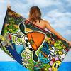 Classic Game P-Parappa T-The R-Rapper Microfiber Printed Beach Towel Mountain Climbing Yoga Beach Swimming Running Absorbent