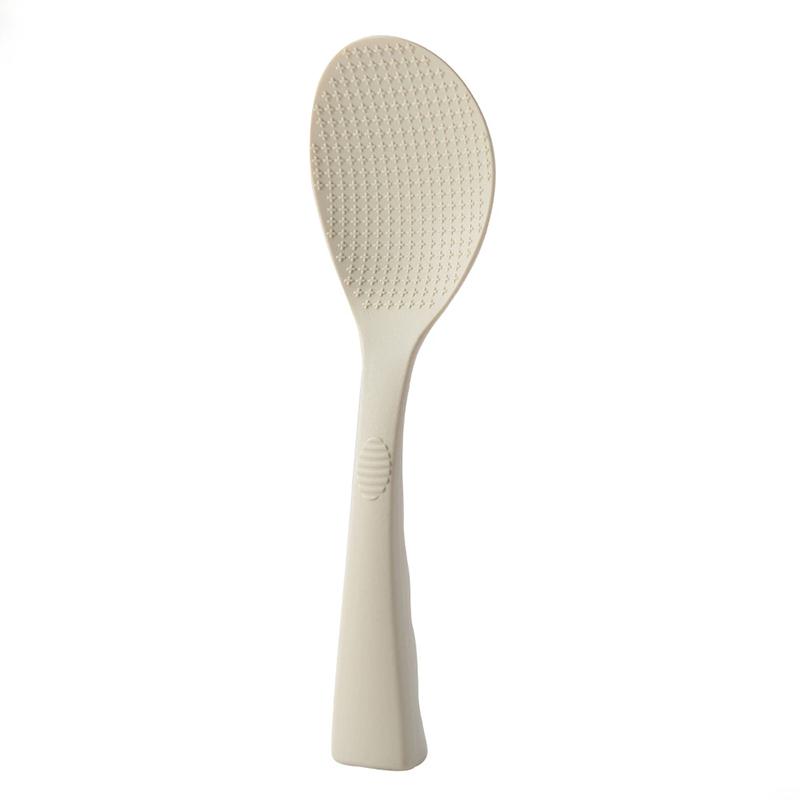 Standing Silicone Spoon Non-stick Cooking Spoon Anti-scalding Pot Rice High-temperature-resistant Spoon Durable Kitchen Gadgets
