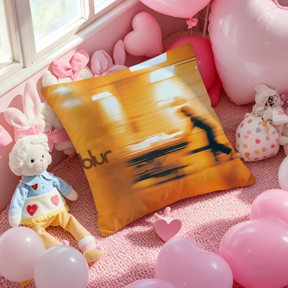 Federa Cuscino Stampata con Motivo B-Blur Cushion Cover per Cuscino Divano Soggiorno e Decorazione Camera da Letto