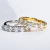 Simple Style Square Zirconia Rings Women Versatile Fashion Accessories for Engagement Women Daily Wearable Finger Jewelry