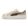 Puma Suede Platform Retro Casual Shock Absorbing Durable Low Top Sneakers Women Sneakers Almond 395228-02