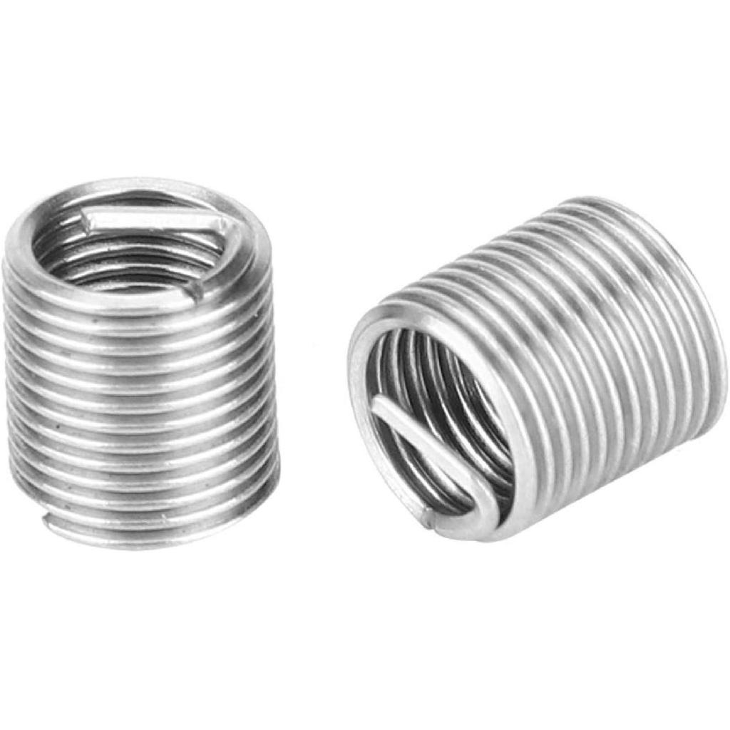 30Pcs Thread Repair Kit M6x0.75 Helicoil Kit Thread Insert Repair Tool Six-piece Suit for Female Thread Repairing