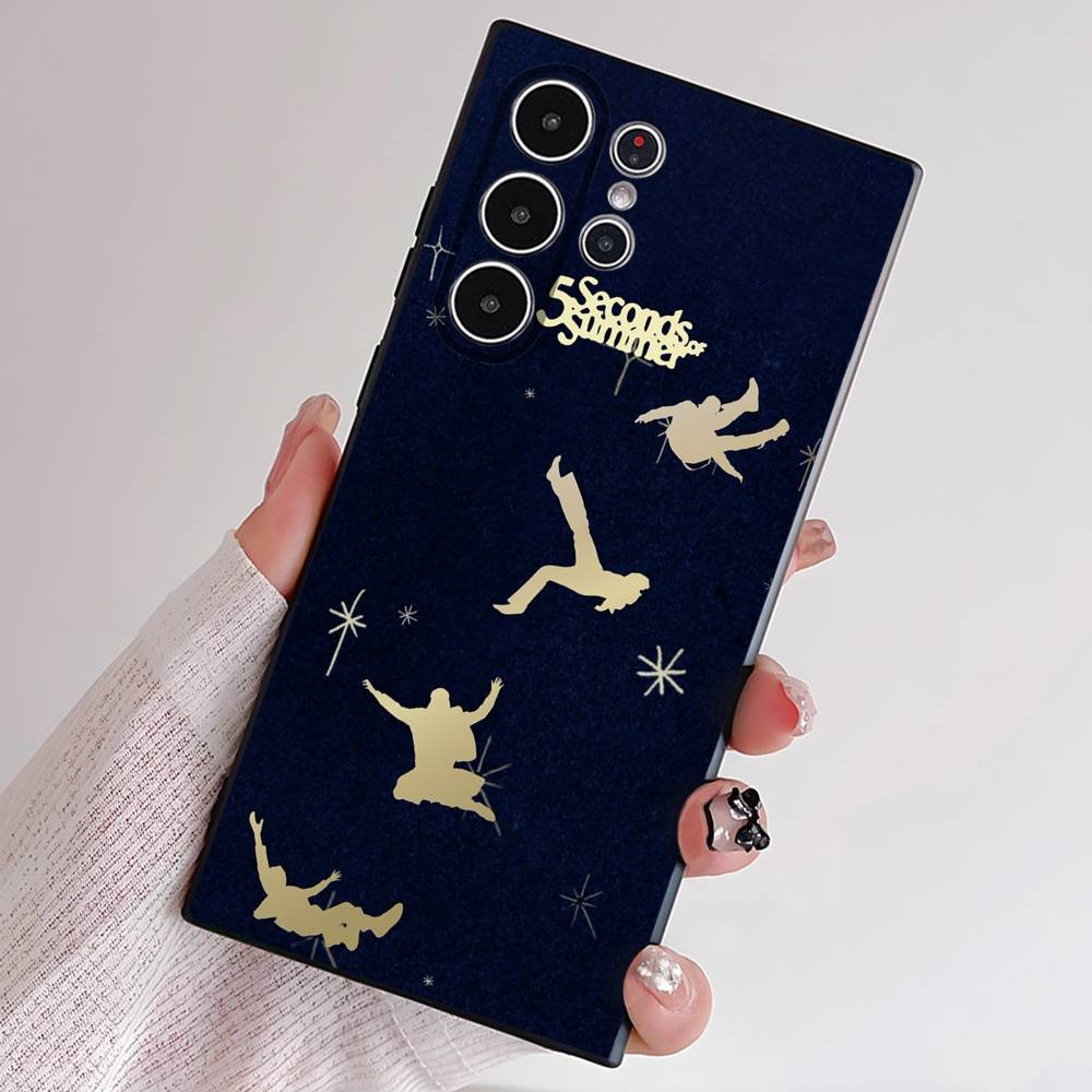 Seconds-of-Summers-5SOS Phone Case For Samsung S Series S21 S22 S23 S24 S25 FE Plus Ultra TPU Soft To Skin-friendly Case