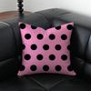 Classic Polka Dot Retro Dot Cushion Cover Pillow Case Anti-Dustmite Invisible Zipper Silky Plush Cushion