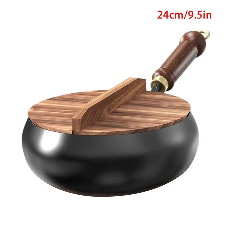 

Frying Pan Non-Stick Iron Pan Frypan Pot Saucepan Cooking Omelette Pans Wok For Kitchen Cookware Gadget Kitchen Supplie