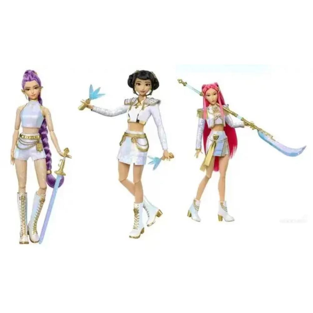 Kpop Lovci démonů 30cm Akční panenka Hračka Sada Rumi Mila Zoe Dívky DIY Plast Dětský Dárek k narozeninám Halloween Téma