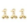 3pcs Dog Collar Bells Pet Outdoor Training Collar Pendant Dog Collar Accessories Puppy Bells Collar Pendant Clip Pet Supplies