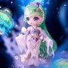 ICY Fortune Days 13cm BJD Doll - Anime Style Doll Set, Perfect for Gifts, Decoration, DIY Exercise, and Collections, Girl's Doll 8+ (Pisces)