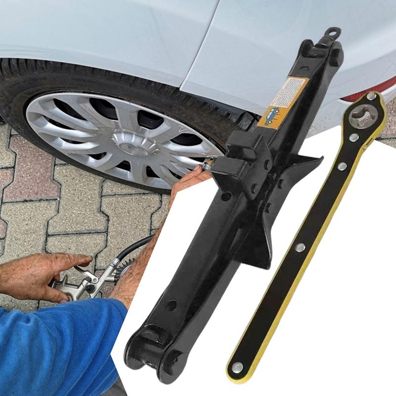 New Car Jack 2T Portable Labor-saving Hand-cranked Car Scissor Jack Car Repair And Tire Replacement Special Tool For Car SUV