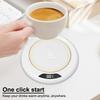 USB Electric Beverage Warmer 3 Temperature Setting Coffee Warmer Plate Coffee Cup Warmer for Coffee Milk Tea Beverage
