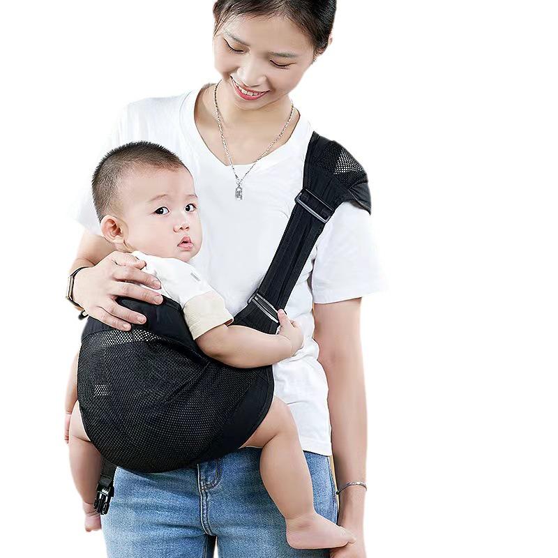 Certified Infant and Toddler Carrier with Waist Stool and Sling for Newborns