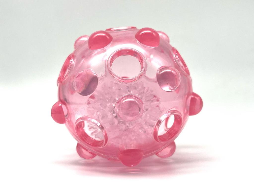 Two-Color Flashing Hollow Dog Toy with Shaking Sound and Splittable Design