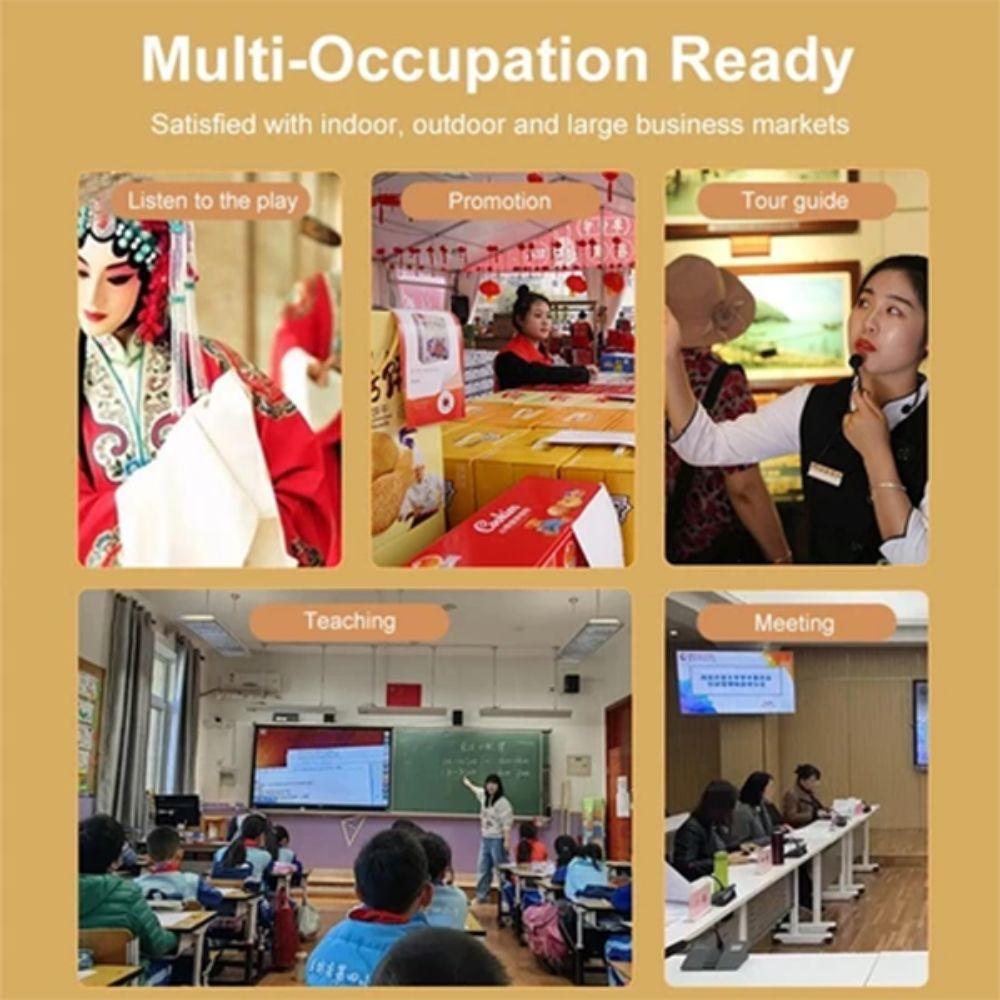 K5 Wireless Voice Amplifier FM Radio Sound Amplifier Bluetooth Speaker  For Teacher Class