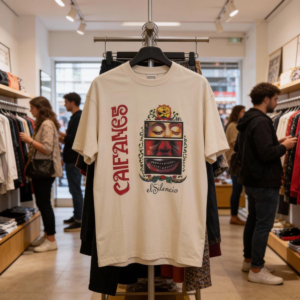 

Caifanes Band Caifanes El Silencio T Shirt Full Size S5XL Unisex T-Shirt XXXL