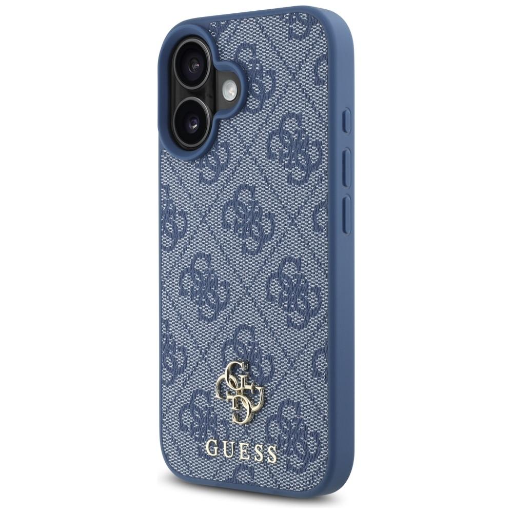 Guess Hc Pu 4G Small 4G And Classic Case For iPhone 16 Magsafe Blue