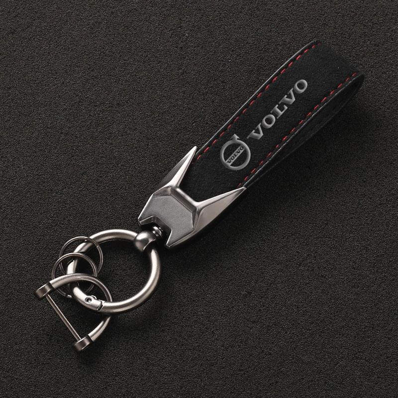 Nouveau Porte-clés Mode pour Clé de Voiture Avec Logo Pour Volvo CX60 CX40 CX90 V40 V50 V70 S60 AWD RDESIGN S40 S90 T6 2025 2024 Accessoires de Voiture