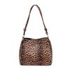 Fashion leopard print bag women's 2025 new winter large-capacity tote bag high-end versatile commuter shoulder bag