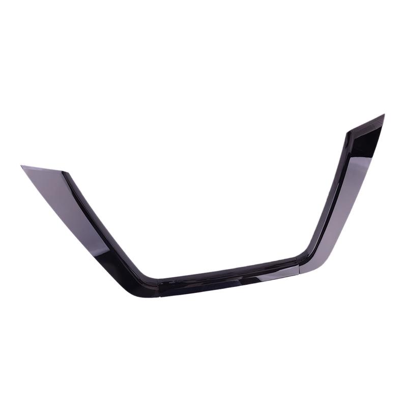 3Pcs Front Grille Frame Cover Trim Fit for Nissan Altima     Glossy Black ABS