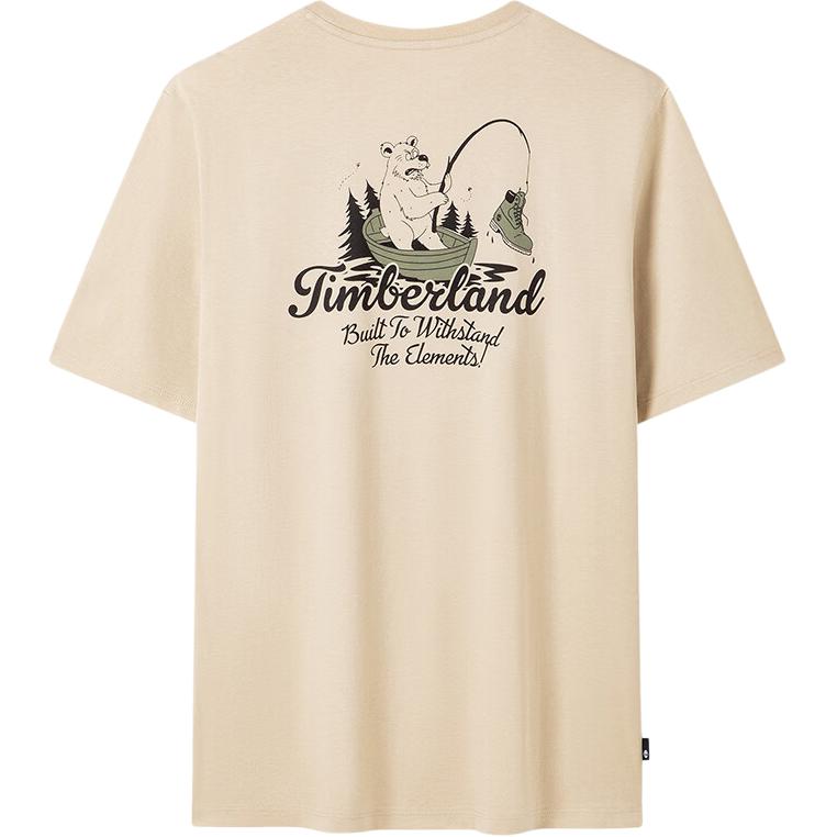 Timberland Round Neck Pullover Breathable Durable Cartoon Anime Short Sleeve T-Shirt Men T-Shirts A5S46-Y94