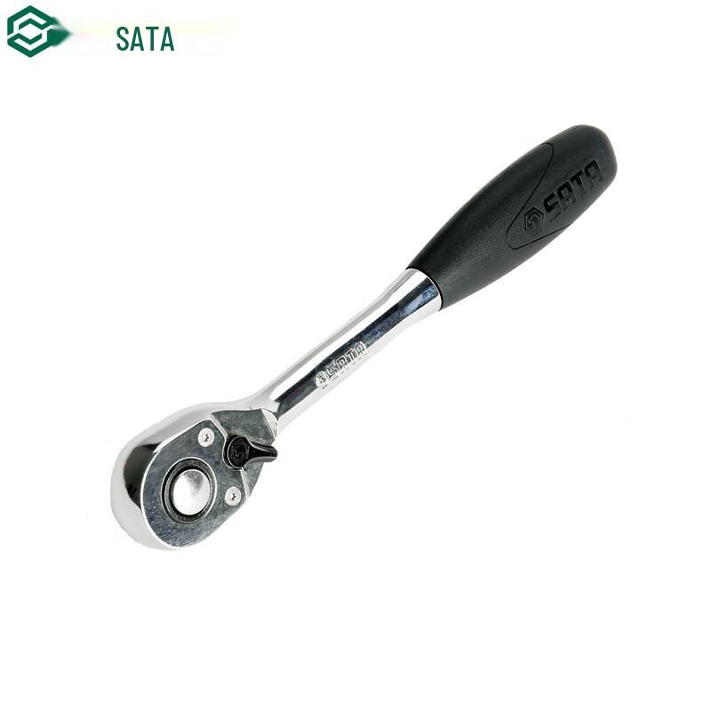 SATA 1/2-inch Drive Quick Release Ratchet Wrench 1/2 inch Drive, 10 inch