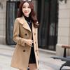Women's Fall Medium-length Slim Solid Color Comfortable Jacket