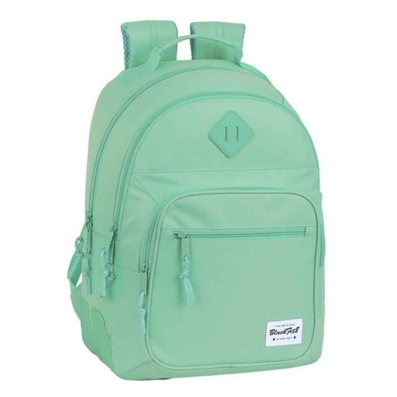 BlackFit8-BlackFit8 School Backpack M773 Turquoise (32x42x15cm)