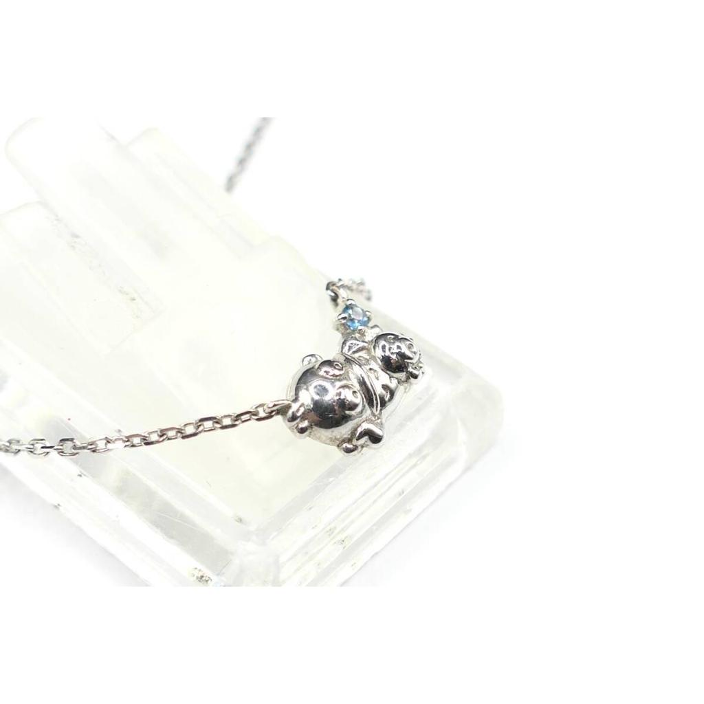 Used Unused U-treasure Sanrio Hankyodon 925 Necklace