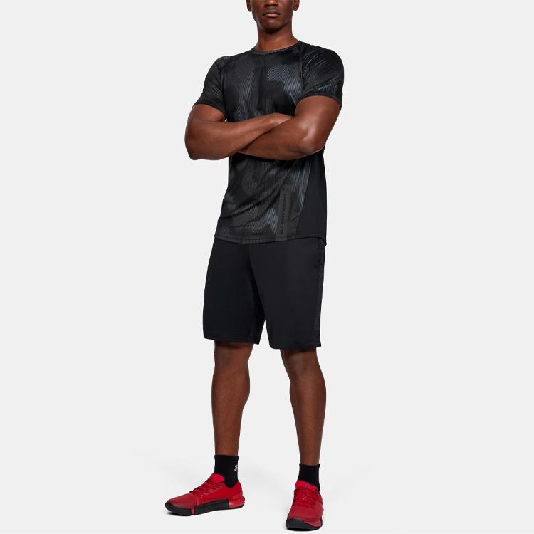 Under Armour T Shirt Men's Black Gray 1345245-001