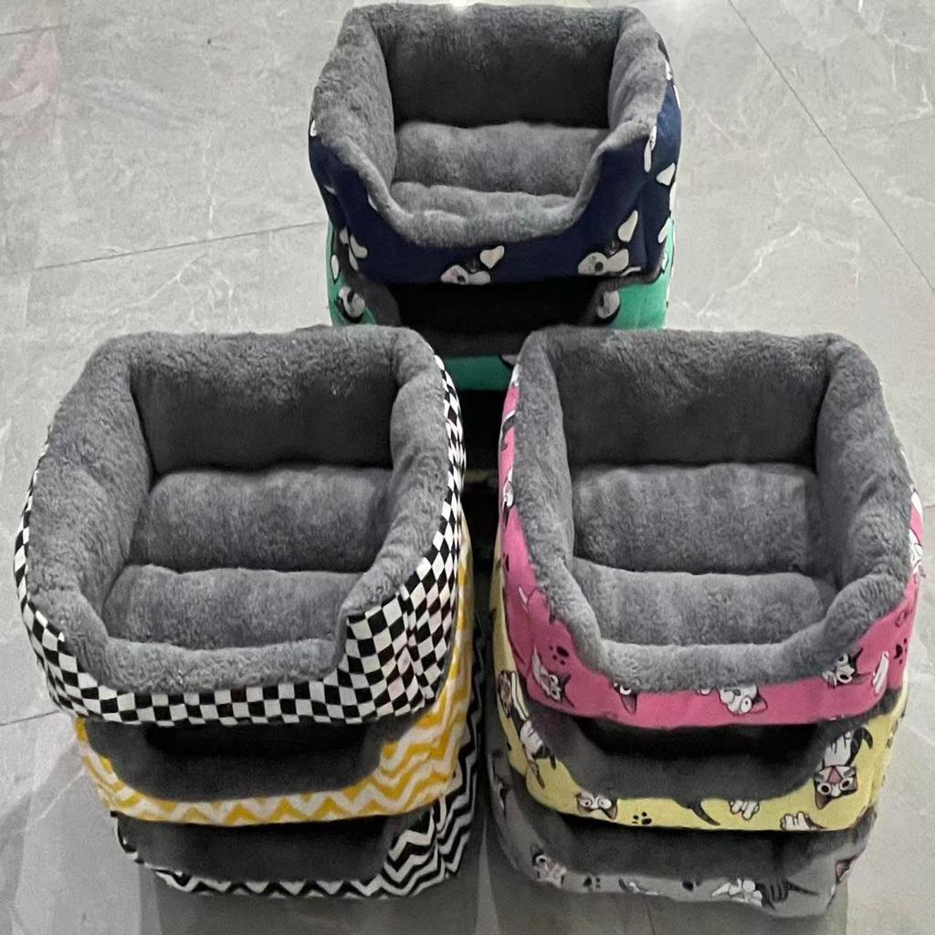 Four Seasons Machine Washable Cat & Dog Nest Pad – Winter-Ready, Thickened Pet Bed