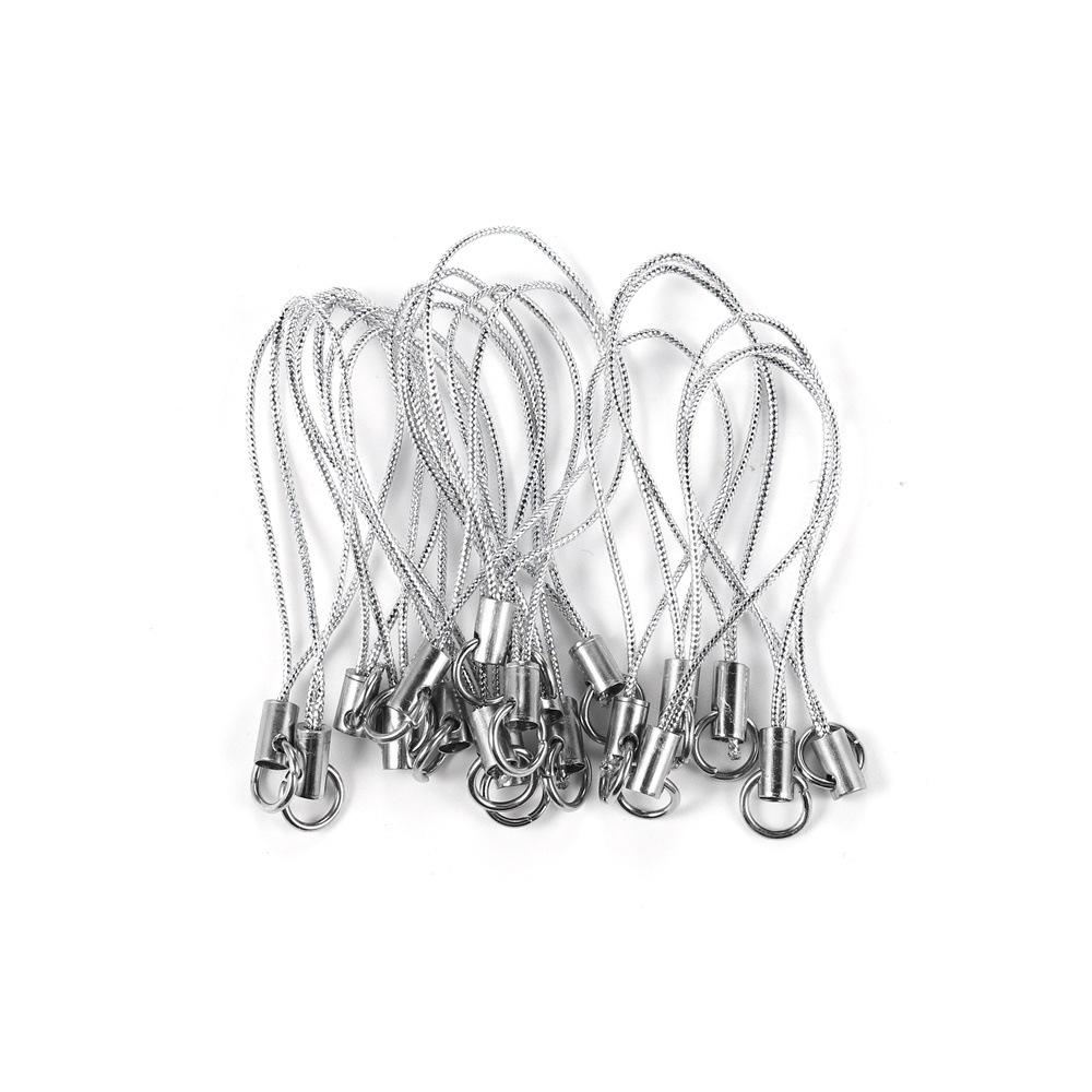 Legering Telefoonkoord Poppenhanger - DIY Handgemaakt Sieradenaccessoire