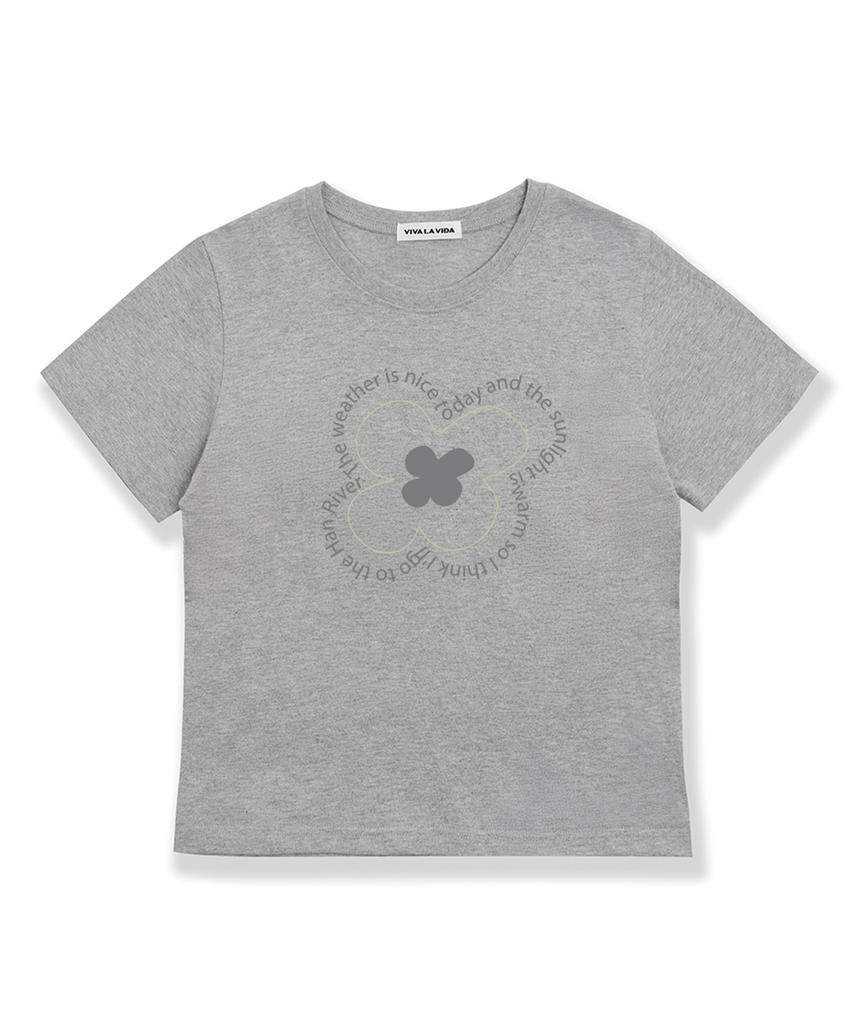 Bibalabida Shine Crop Short Sleeve T-Shirt