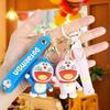 Doraemon Blue Cat Keychain Ring: Cute Robot Companion for Bags & Cars