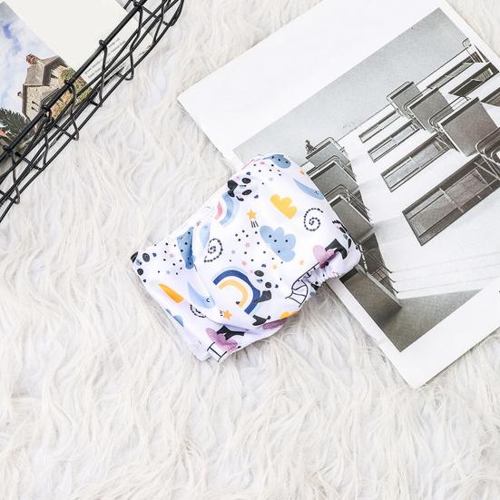 Pantalones sanitarios lavables ajustables para mascotas, cinta de sujeción absorbente, a prueba de fugas, pañal fisiológico para perros, suministro para mascotas
