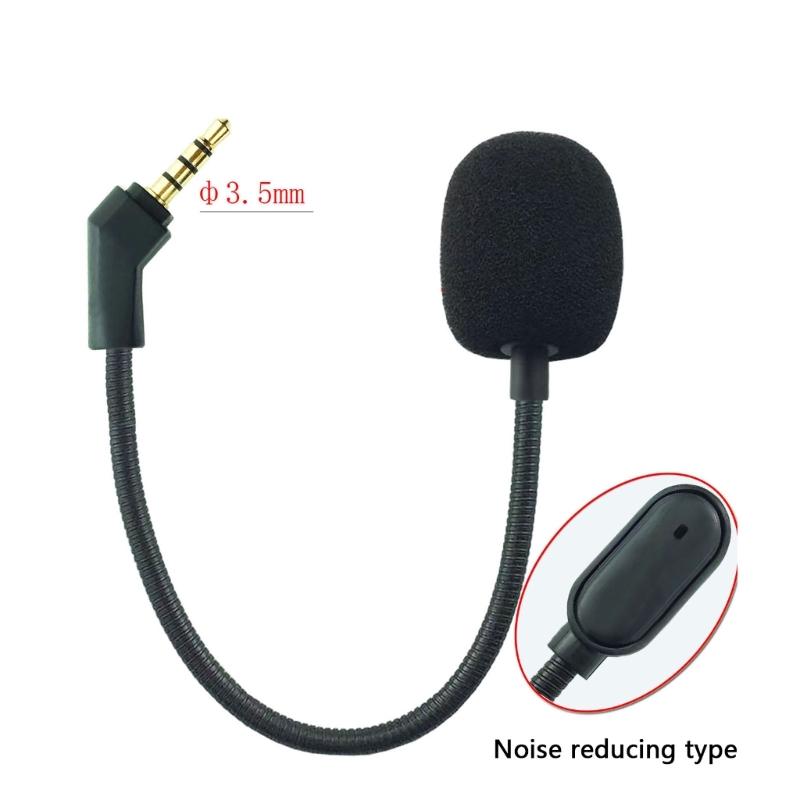 Microphones Replacement Mic for ROG Theta 7.1 Headsets, Detachable Headphones Mic Boom