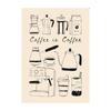 Funny Coffee Diver Art Poster New Wave Kitchen Tea Bar Wall Art Decoration Coffee Shop Wall Decor Home Office Decor Perfect Gift