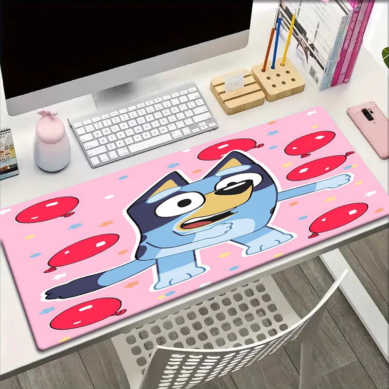 Bluey Theme Mouse Pad, Non Slip Rubber Base, Multifunctional Office & Home Decor, Perfect for Workspace Personalization.