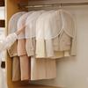 5Pcs Moistureproof Hanging Suit Cover Dustproof Garment Protectors  Bedroom Storage