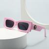 Foreign Trade  Narrow Sunglasses For Women European And American Street Photography Glasses Internet Celebrity Model