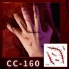Nuovi Tatuaggi Impermeabili di Halloween Horror Cicatrice Faccia - Adesivi Trucco Opachi per Feste Festival