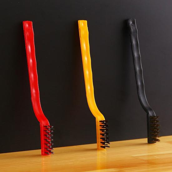 5/6/7/8Pcs Cleaning Brush with Ergonomic Handle Removes Dust Dirt Debris Anti-Slip Grip Home Car Interior Cleaning Scrubber