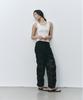 Haipeogeullipeu Scallop Pants Black